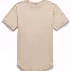 Tan Pacsun Long T-shirt
